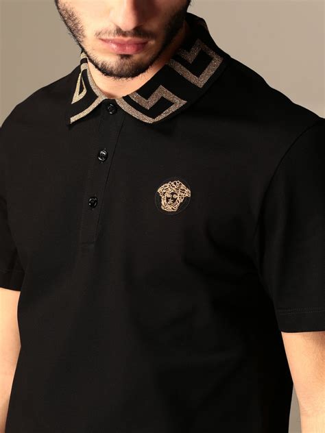 polo versace collection|versace polo shirts for men.